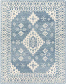 Vossebelt Traditional Pale Blue Area Rug