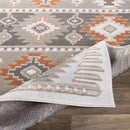 Landerd Rustic Light Gray Area Rug