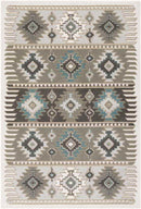 Landerd Rustic Silver Gray Area Rug