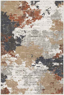 Rugby Modern Terracotta Area Rug