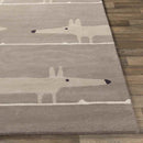 Ragusa Modern Ivory Area Rug