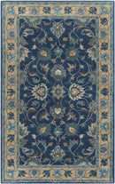 Paris Traditional Teal Area Rug