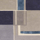 Ballens Modern Taupe Area Rug