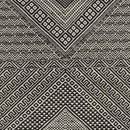 Buhler Global Black/Ivory Area Rug