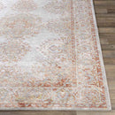 Ennetmoos Traditional Burnt Orange Area Rug