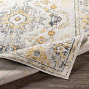 Burum Traditional Yellow Area Rug