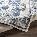 Burum Traditional Navy Area Rug