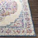 Baard Traditional Cream Area Rug