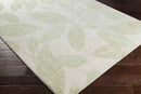 Bargebek Coastal Grass Green Area Rug