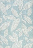 Bargebek Coastal Aqua Area Rug
