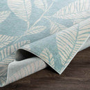 Bargebek Coastal Aqua Area Rug
