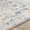 Bornwird Modern Dark Blue Area Rug