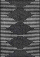 Okswerd Global Charcoal Area Rug
