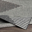 Okswerd Global Charcoal Area Rug