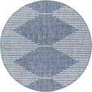 Okswerd Global Bright Blue Area Rug