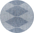 Okswerd Global Bright Blue Area Rug