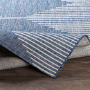 Okswerd Global Bright Blue Area Rug