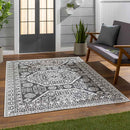 Marum Global Black Area Rug