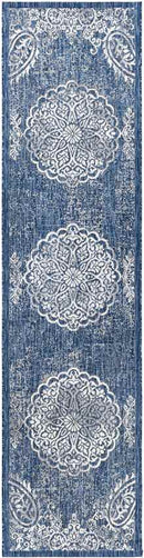 Honderd Traditional Denim Area Rug