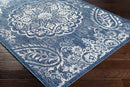 Honderd Traditional Denim Area Rug