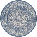 Honderd Traditional Denim Area Rug