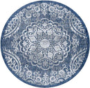 Honderd Traditional Denim Area Rug