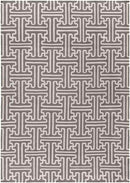 Zuiderrot Modern Cream Area Rug