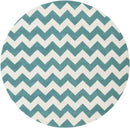 Zwiep Modern Teal Area Rug