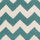 Zwiep Modern Teal Area Rug