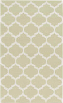 Zeddam Modern Lime Area Rug