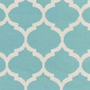 Zeddam Modern Aqua Area Rug