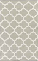 Zeddam Modern Light Gray Area Rug