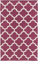 Zeddam Modern Fuschia Area Rug
