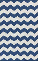 Zetten Modern Navy Area Rug
