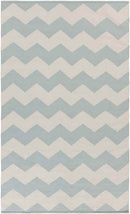 Zetten Modern Aqua Area Rug