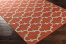 Zeumeren Modern Coral Area Rug
