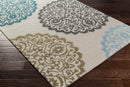 Zieuwent Cottage Light Gray Area Rug