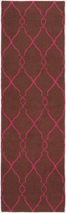 Hendon Modern Fuschia Area Rug