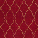 Hendon Modern Dark Red Area Rug