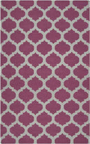 Wigton Cottage Dark Purple Area Rug