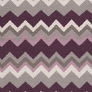Weende Modern Dark Purple Area Rug