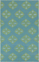 Sellingen Modern Teal Area Rug