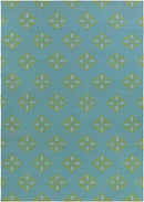 Sellingen Modern Teal Area Rug