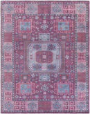 Slegge Traditional Lavender Area Rug