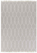 Tange Modern Medium Gray Area Rug