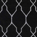 Tange Modern Black Area Rug