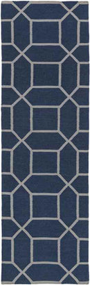 Ealing Modern Navy Area Rug