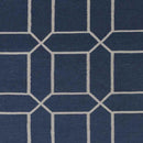 Ealing Modern Navy Area Rug