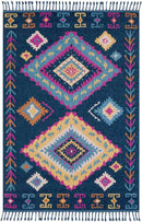 Termunten Global Navy Area Rug