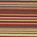 Oling Modern Burgundy Area Rug